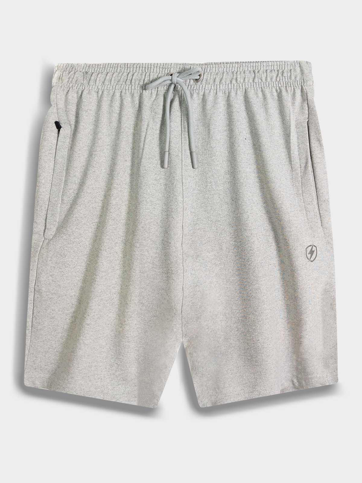 Mens French Terry Grey Shorts