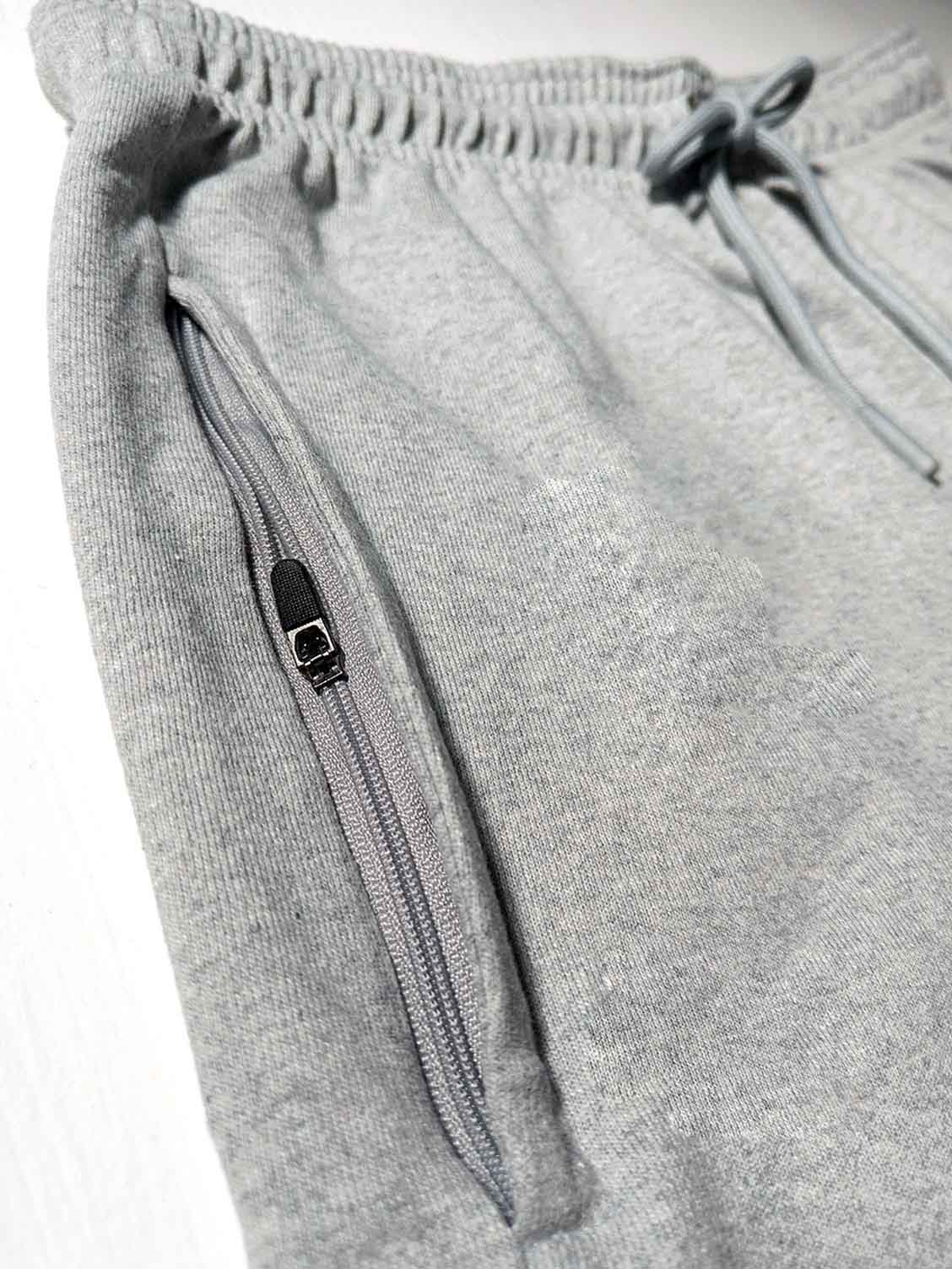 Mens French Terry Grey Shorts