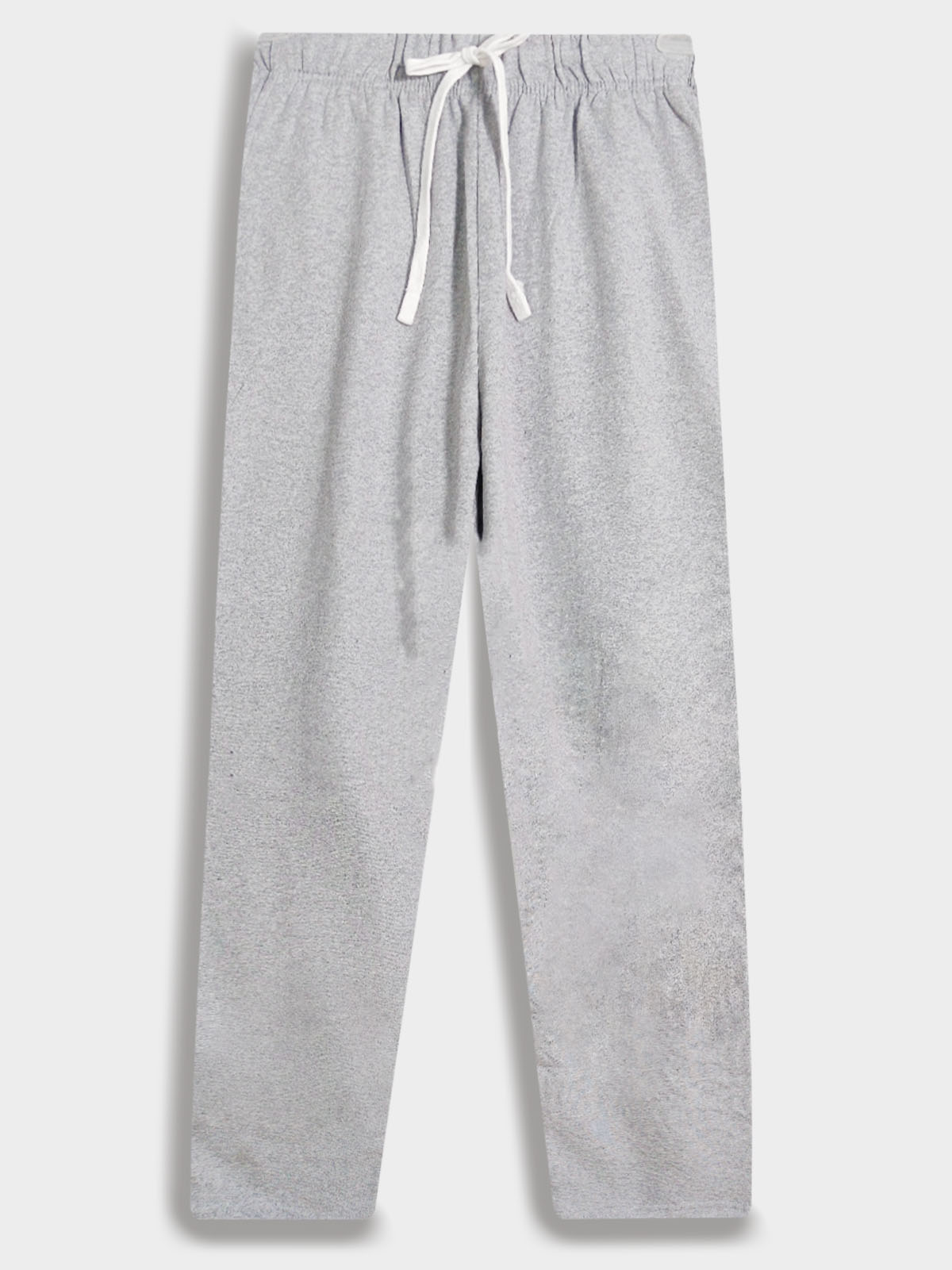 Mens Fleece Grey Melange Track Pant