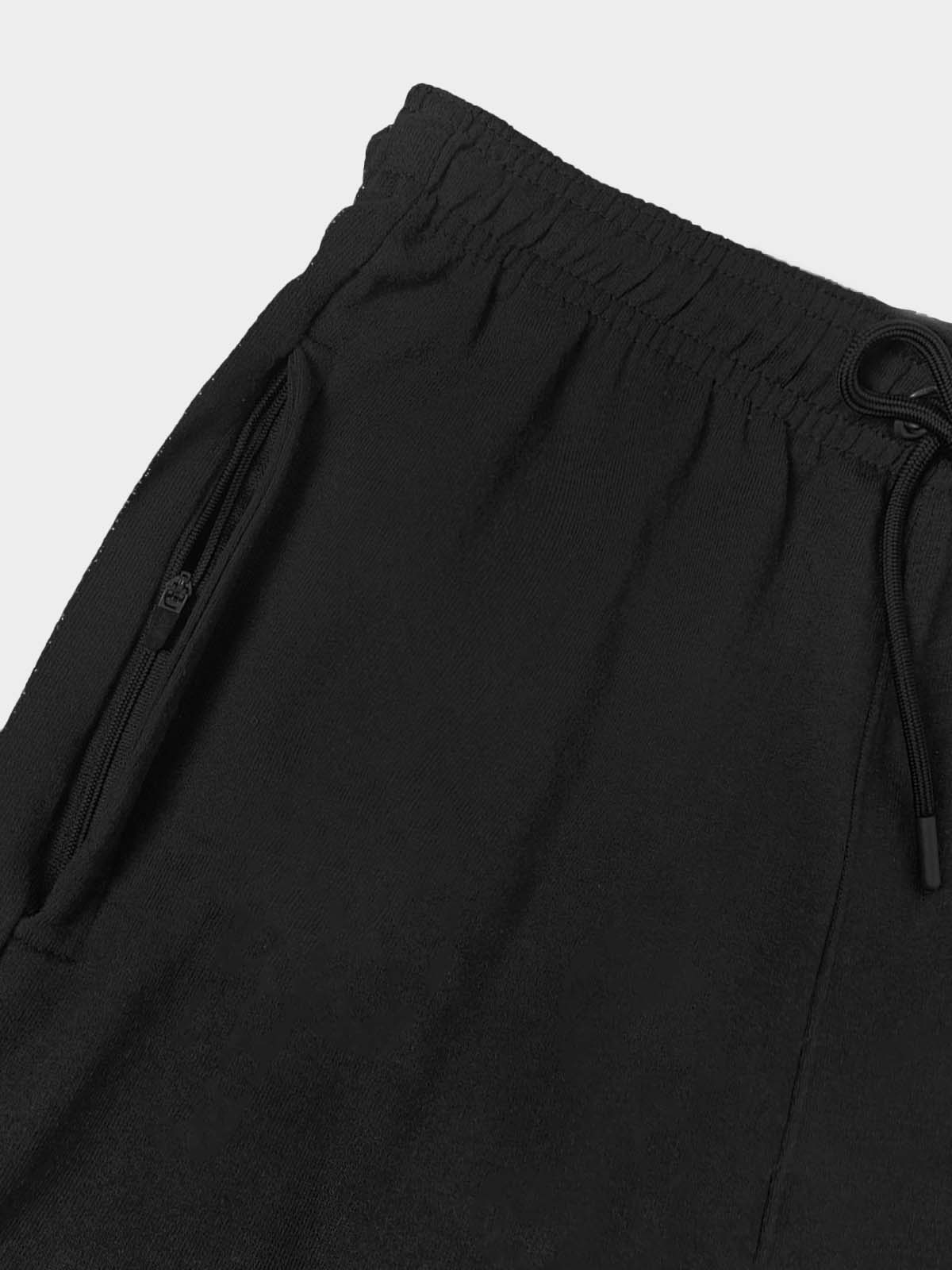 Mens French Terry Black Jogger