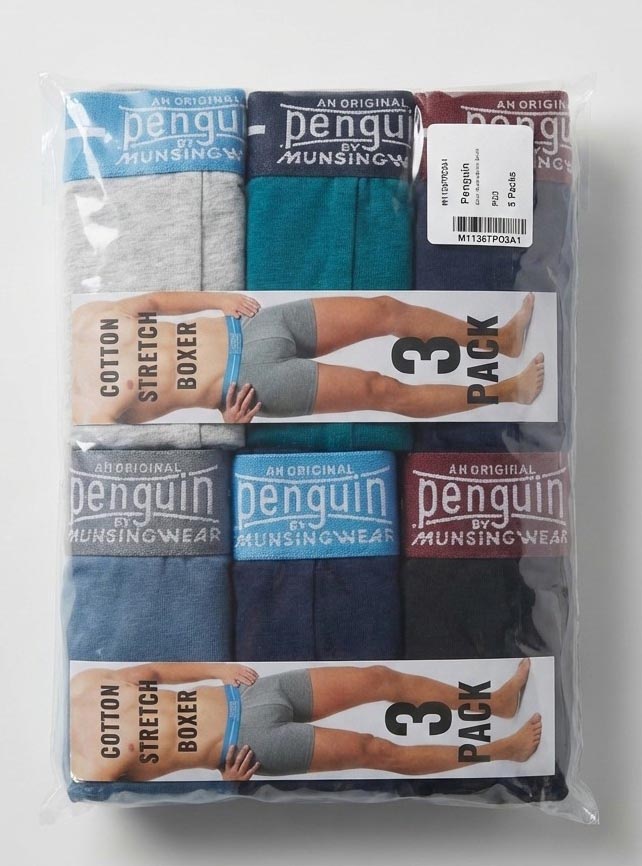 Mens 3 Pack Stretch Boxers Mixed