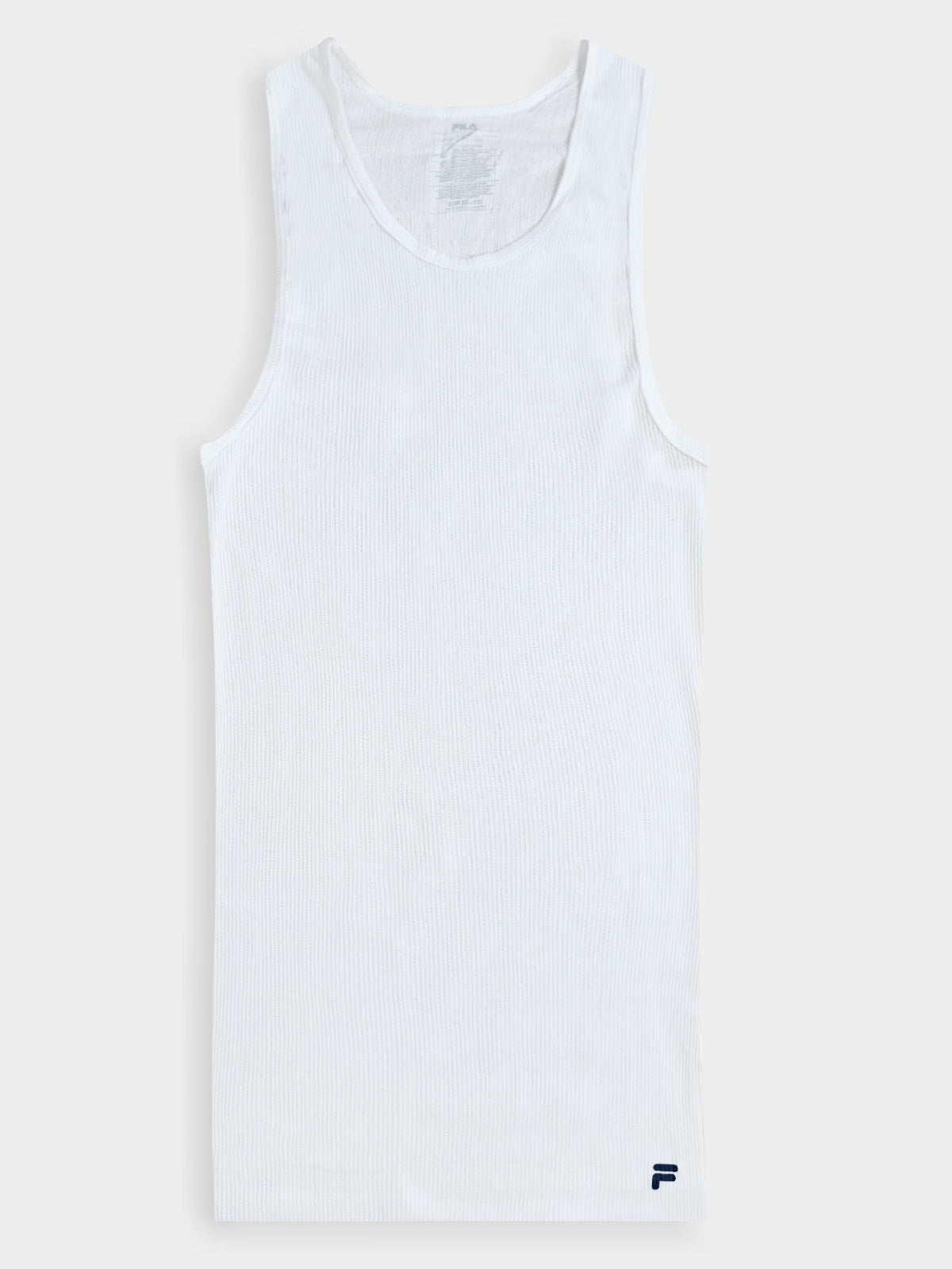 Mens 4pc Pack White Tank Tops