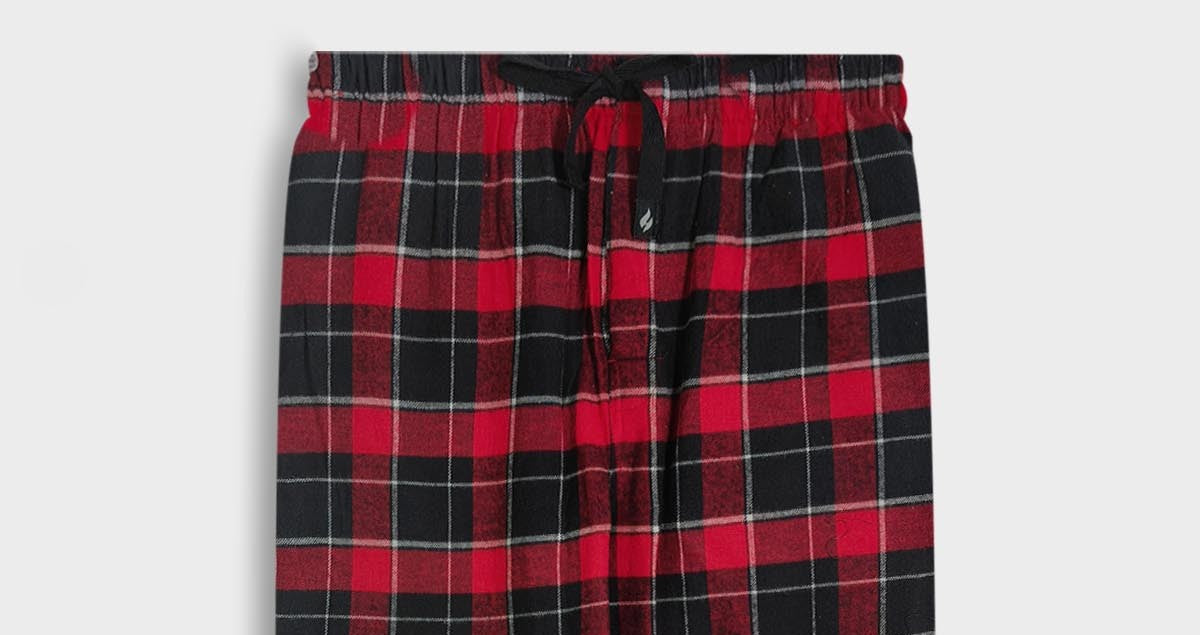 Mens Woven Flannel Pants
