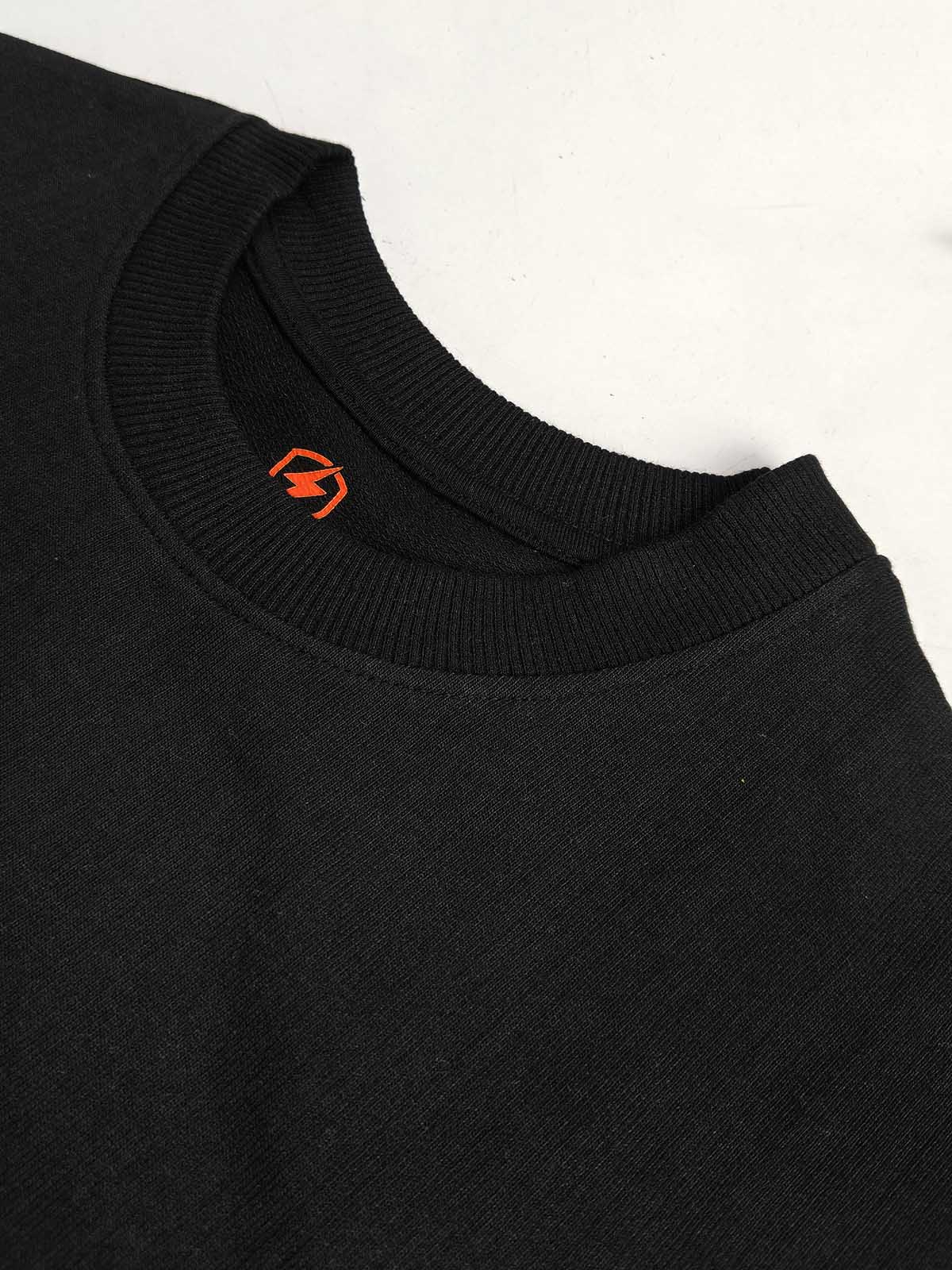 Mens Oversize Fit Black T-Shirt