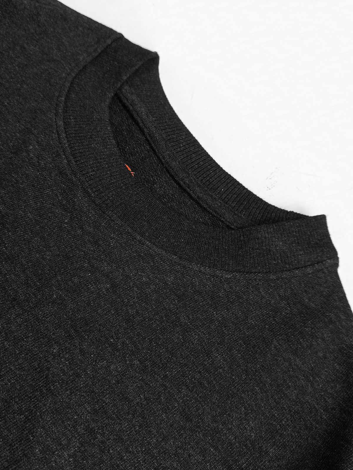Mens Oversize Fit Charcoal T-Shirt