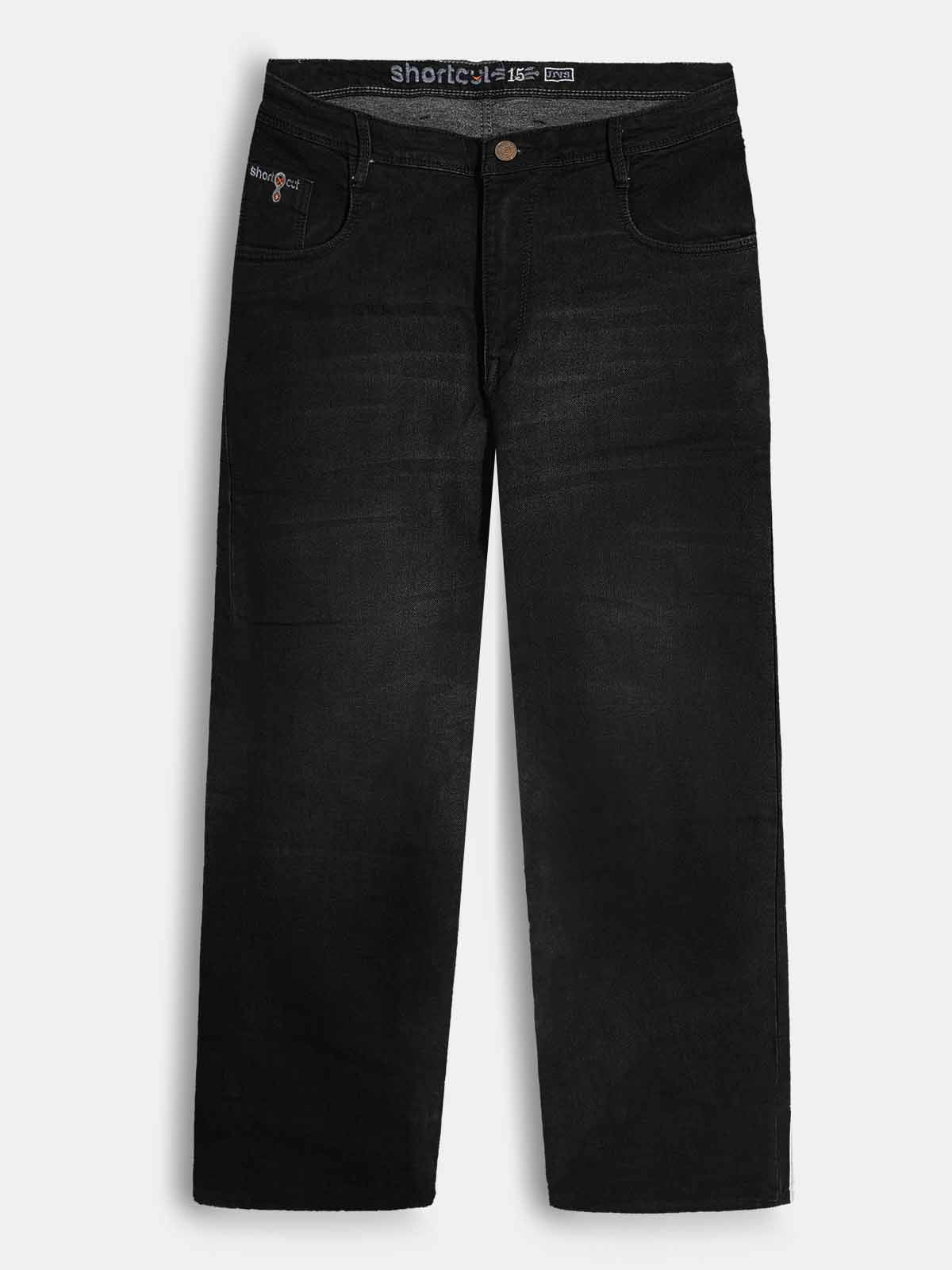 Mens Oversized Black Jeans