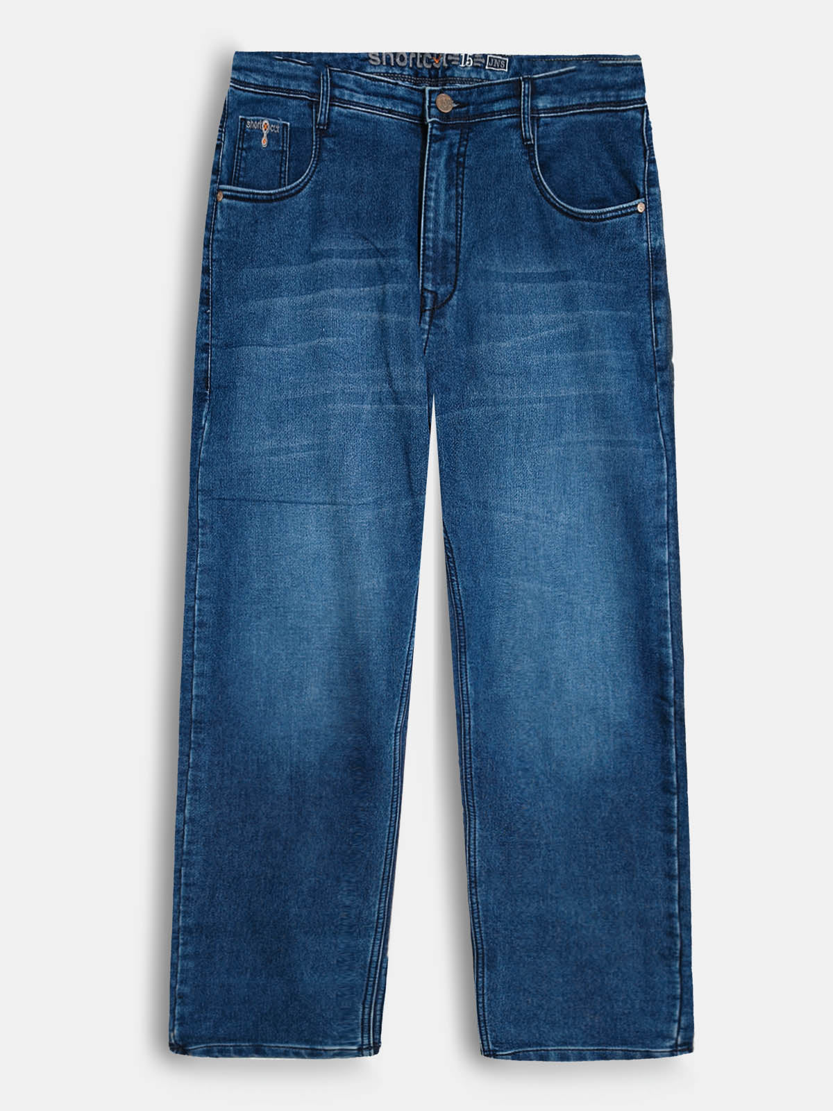 Mens Oversized Light Denim Jeans