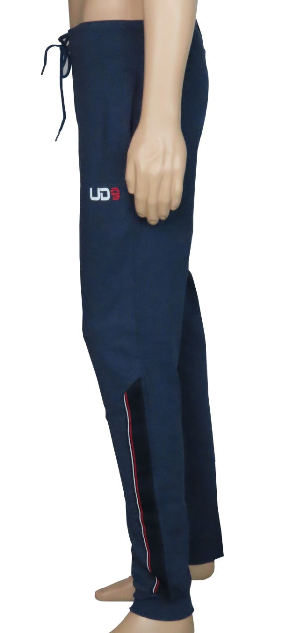 Mens French Terry Joggers Twill Tape Trim