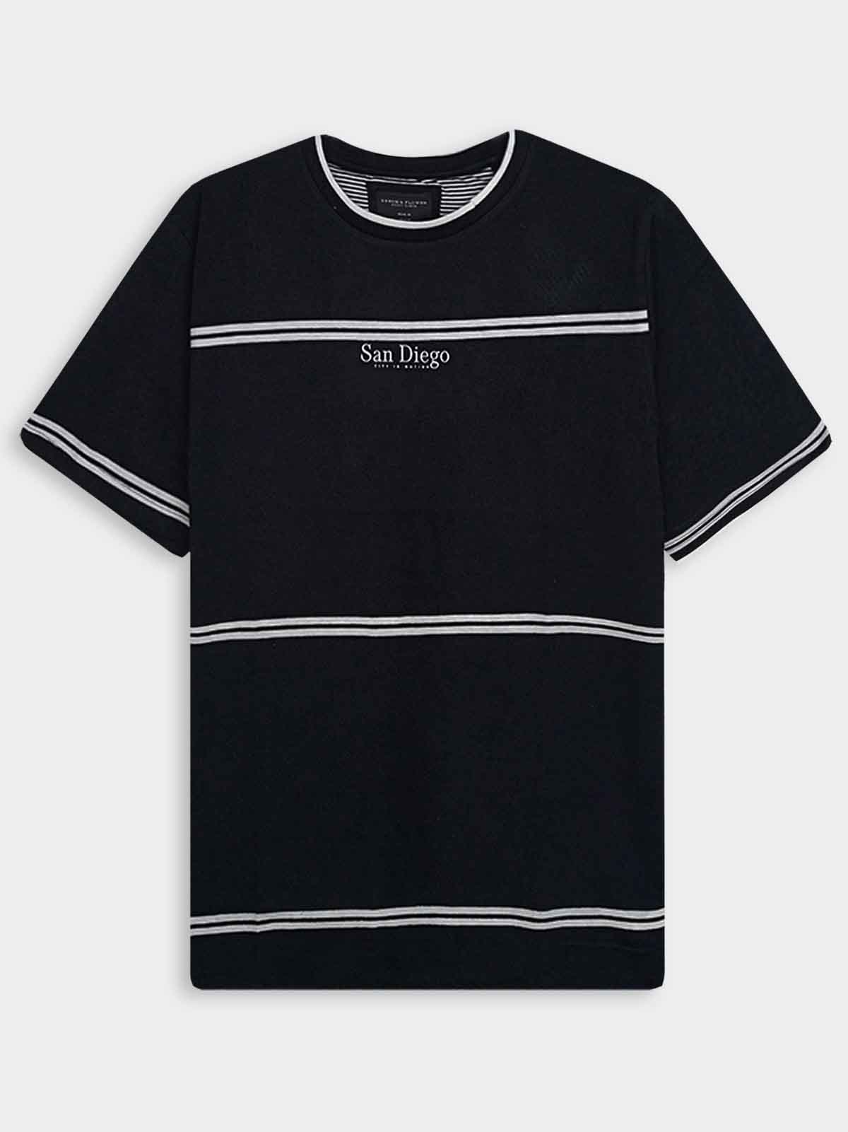 Mens Striped T Shirt