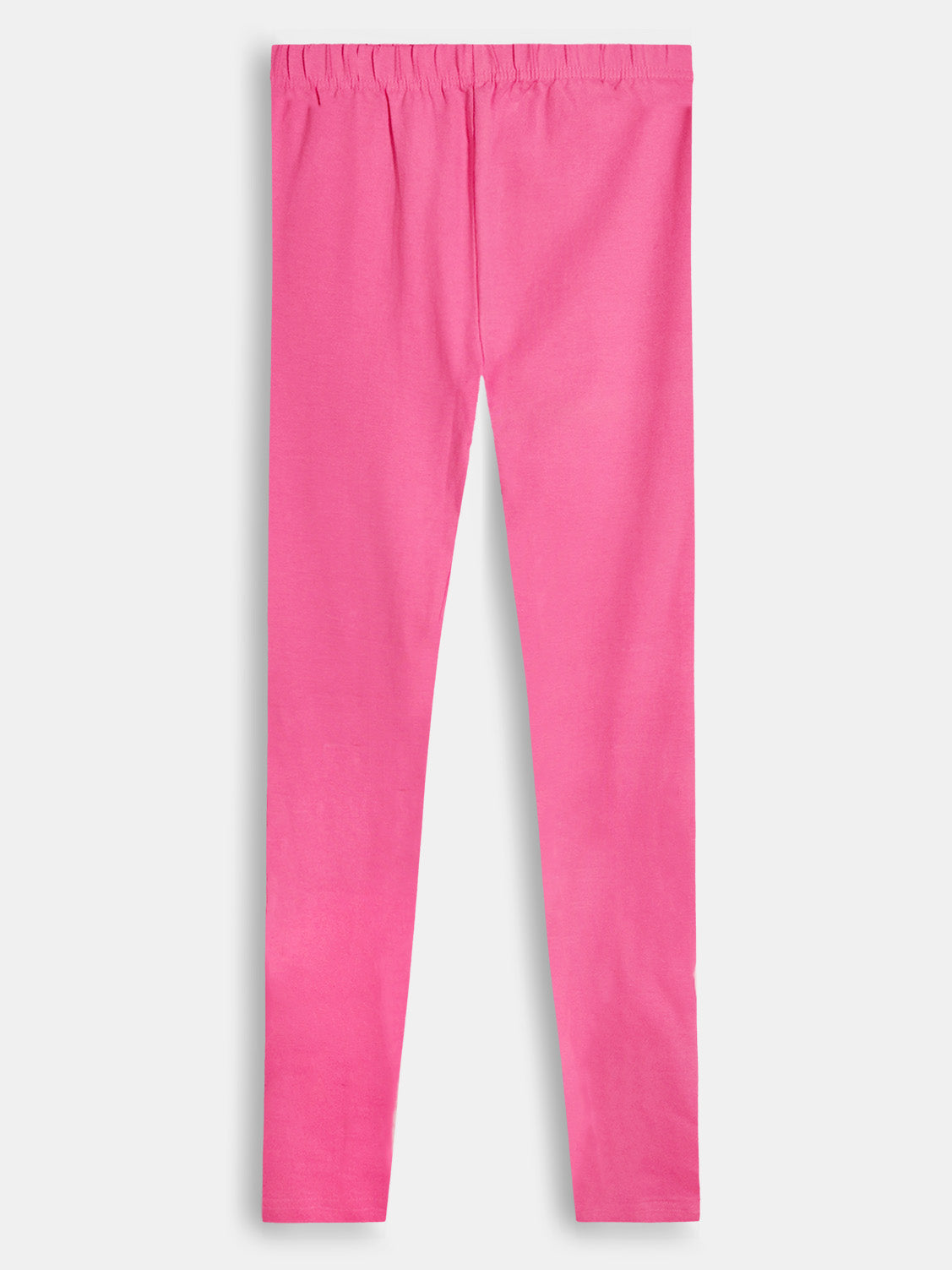 Girls Stretch Churidar Pink Legging