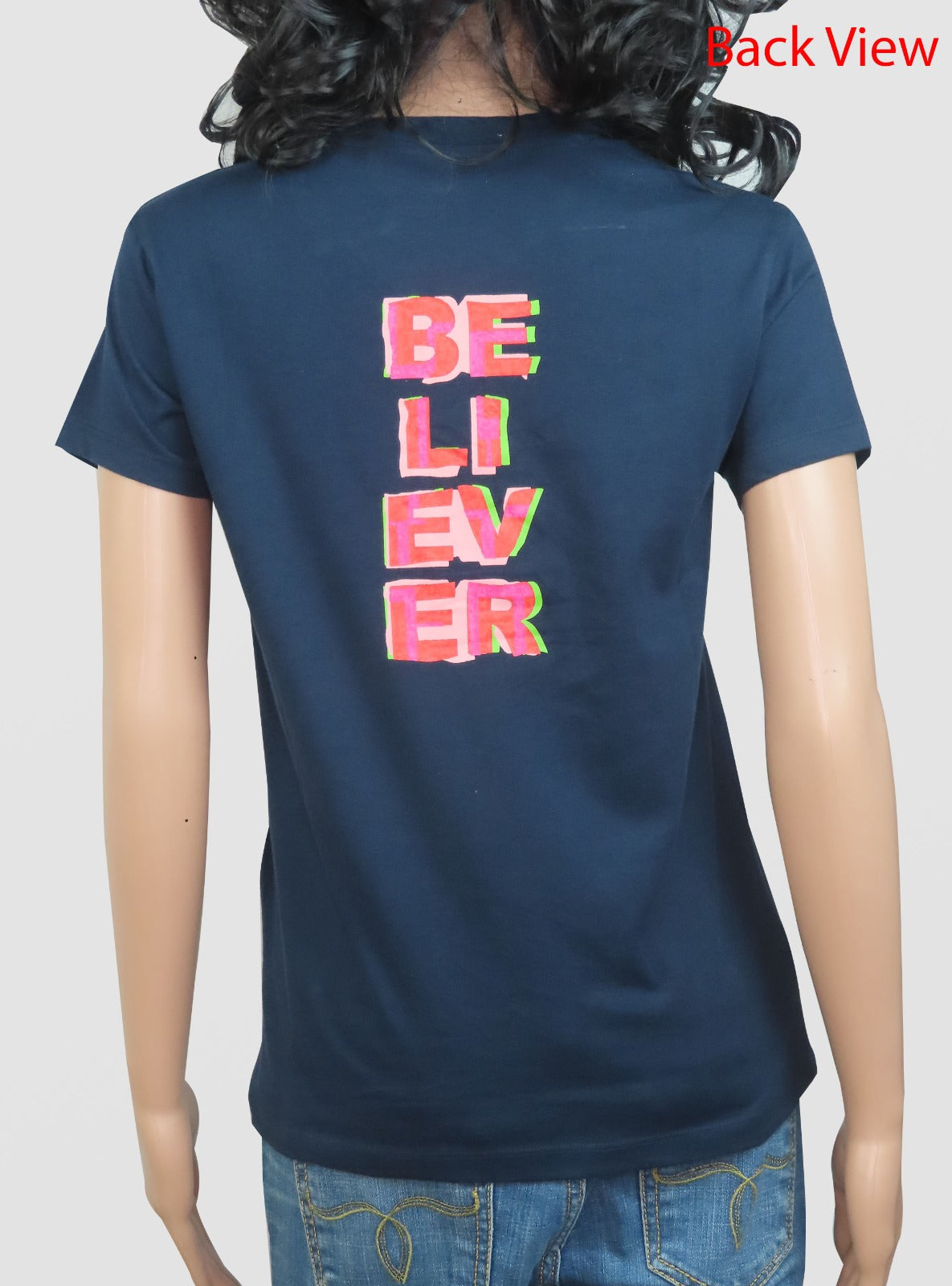 Ladies V Neck T Shirts