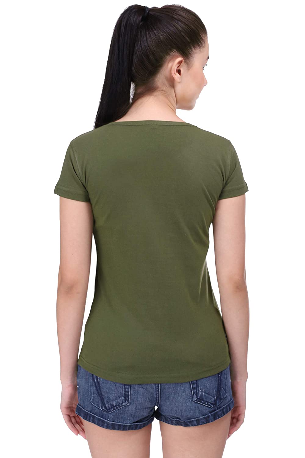 Ladies Crew Neck T Shirt