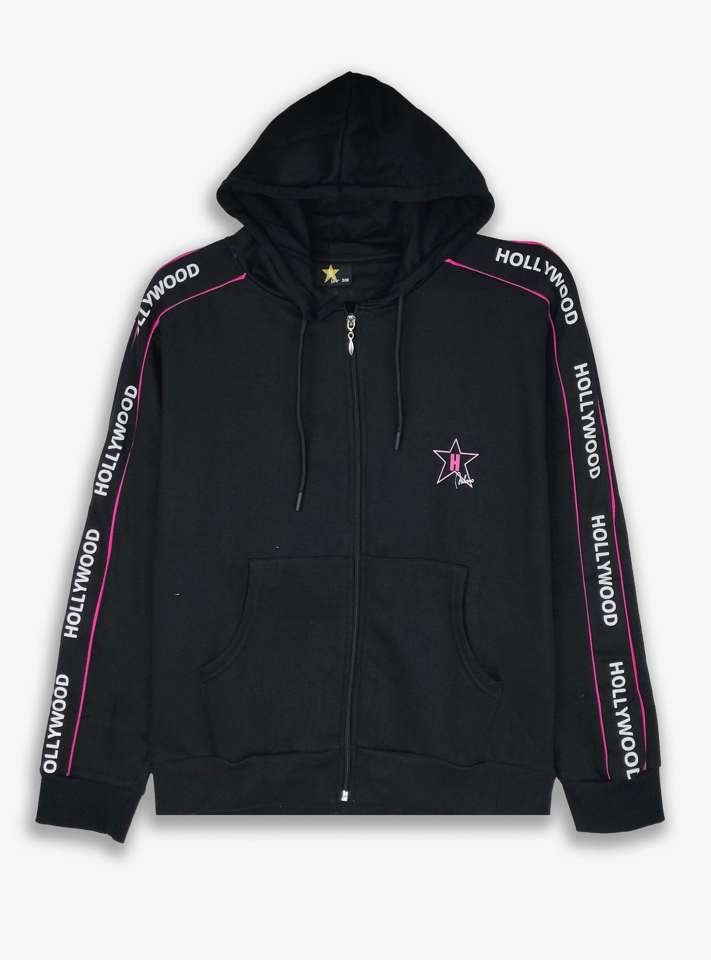 Womens Jogging Set Sweatshirt and Jogger Black Star