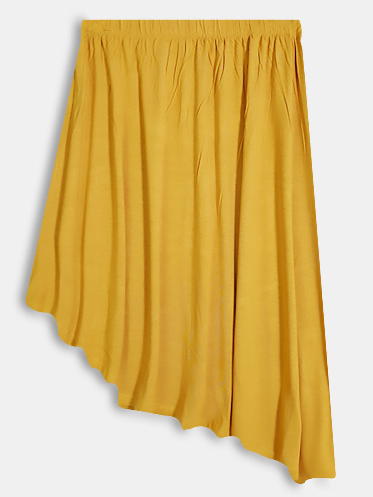 Ladies Viscose Asymmetrical Skirt