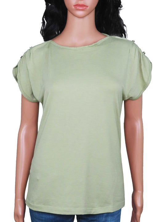 Ladies Viscose Magyar Sleeve T-Shirt