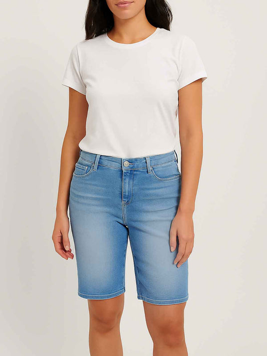 Ladies Denim Bermuda Short
