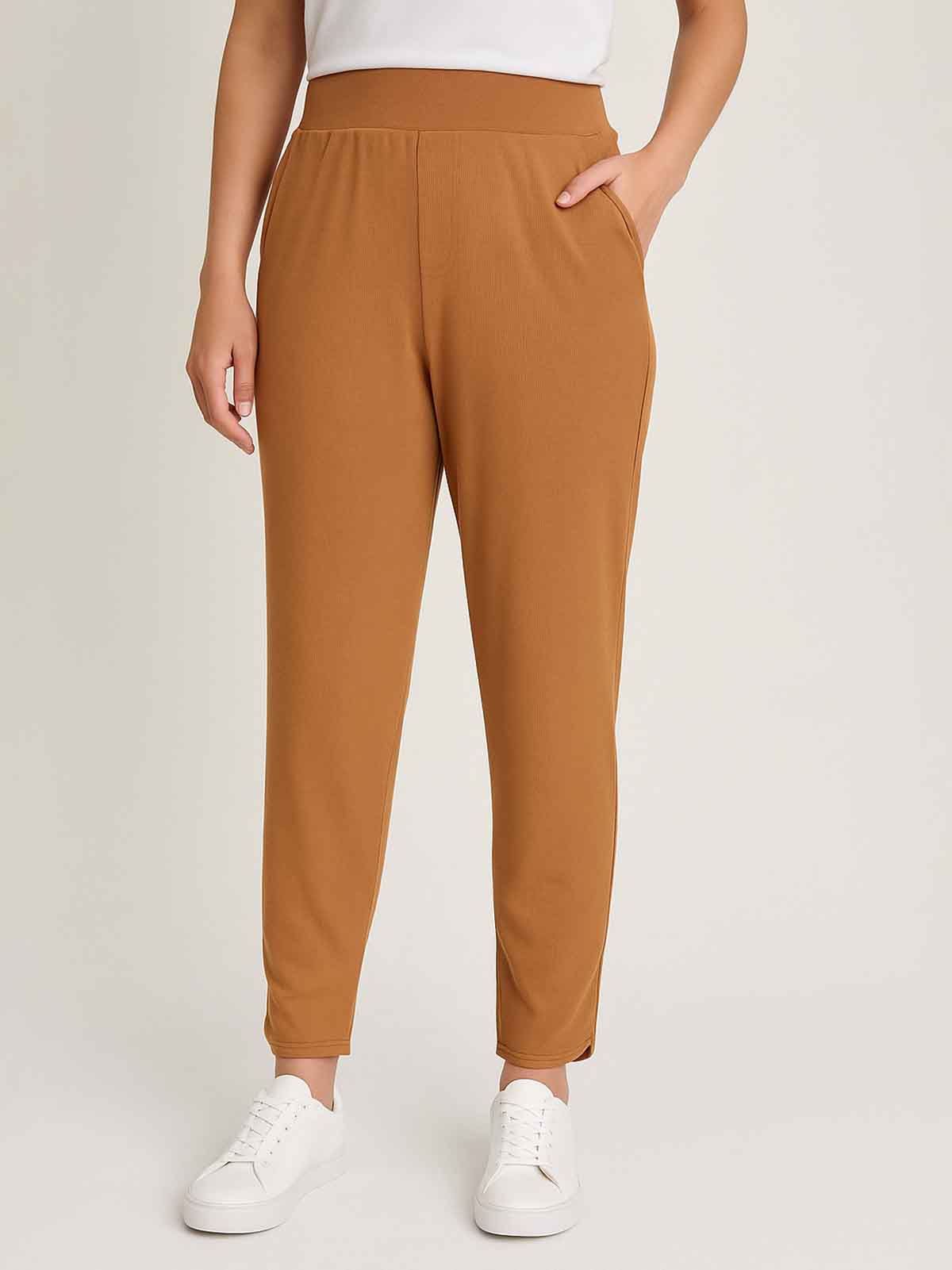 Ladies Organic Cotton Tulip Hem Pant Mixed