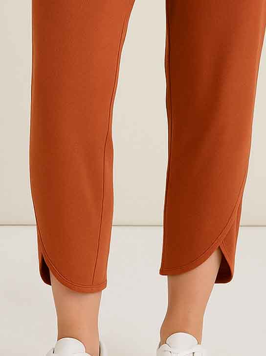 Ladies Organic Cotton Tulip Hem Pant Mixed