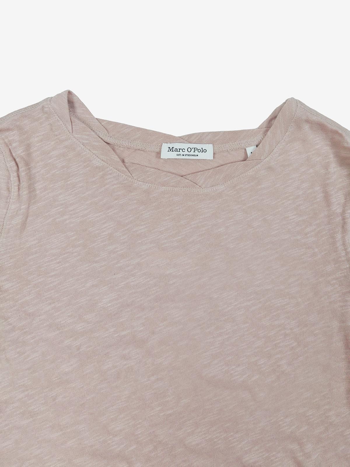 Ladies Slub Knit Long Sleeve T-Shirt