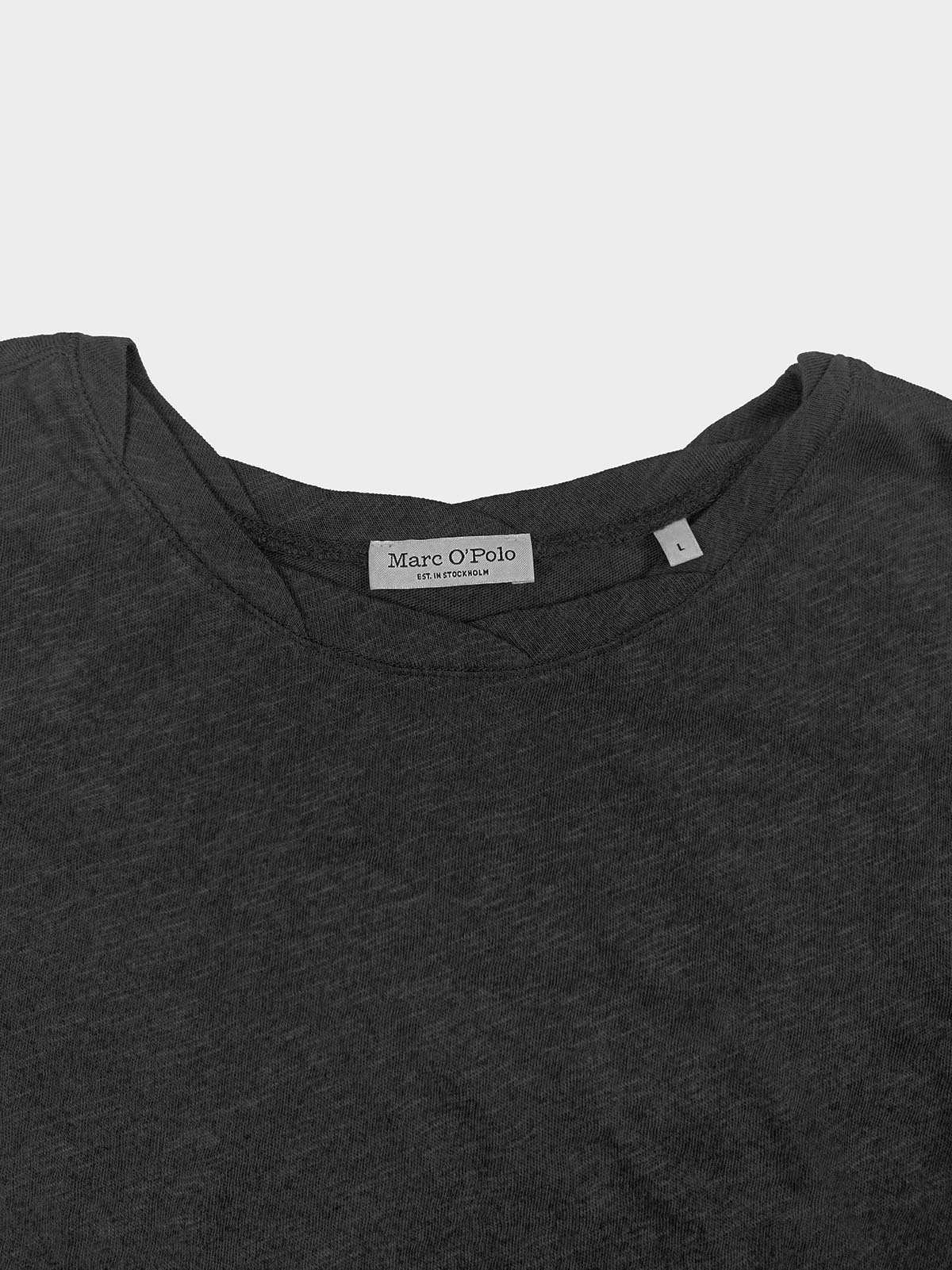 Ladies Slub Knit Long Sleeve T-Shirt
