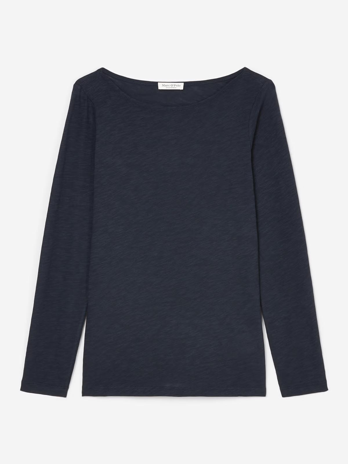 Ladies Slub Knit Long Sleeve T-Shirt