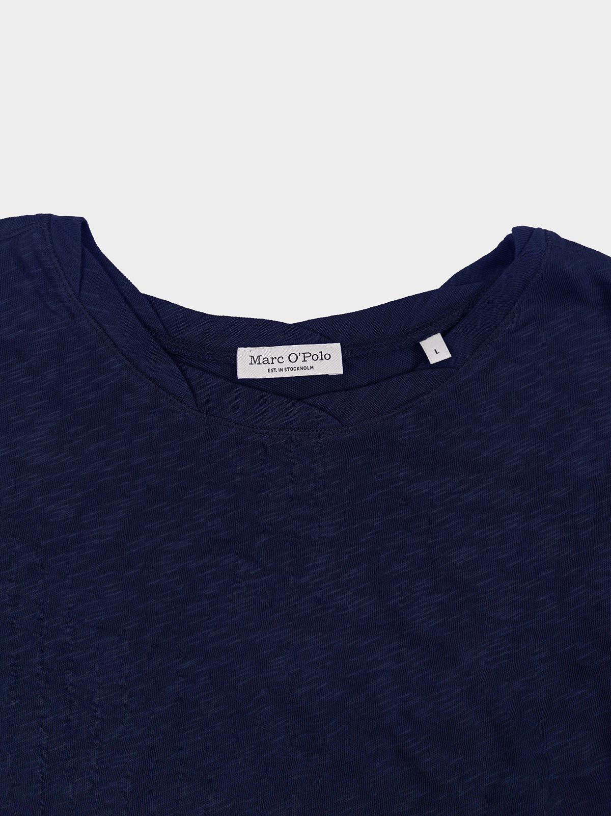 Ladies Slub Knit Long Sleeve T-Shirt