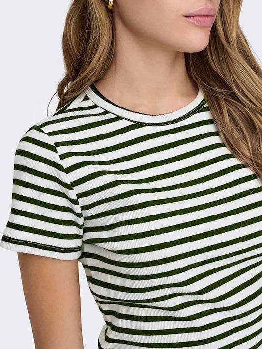 Ladies Striped T-Shirt