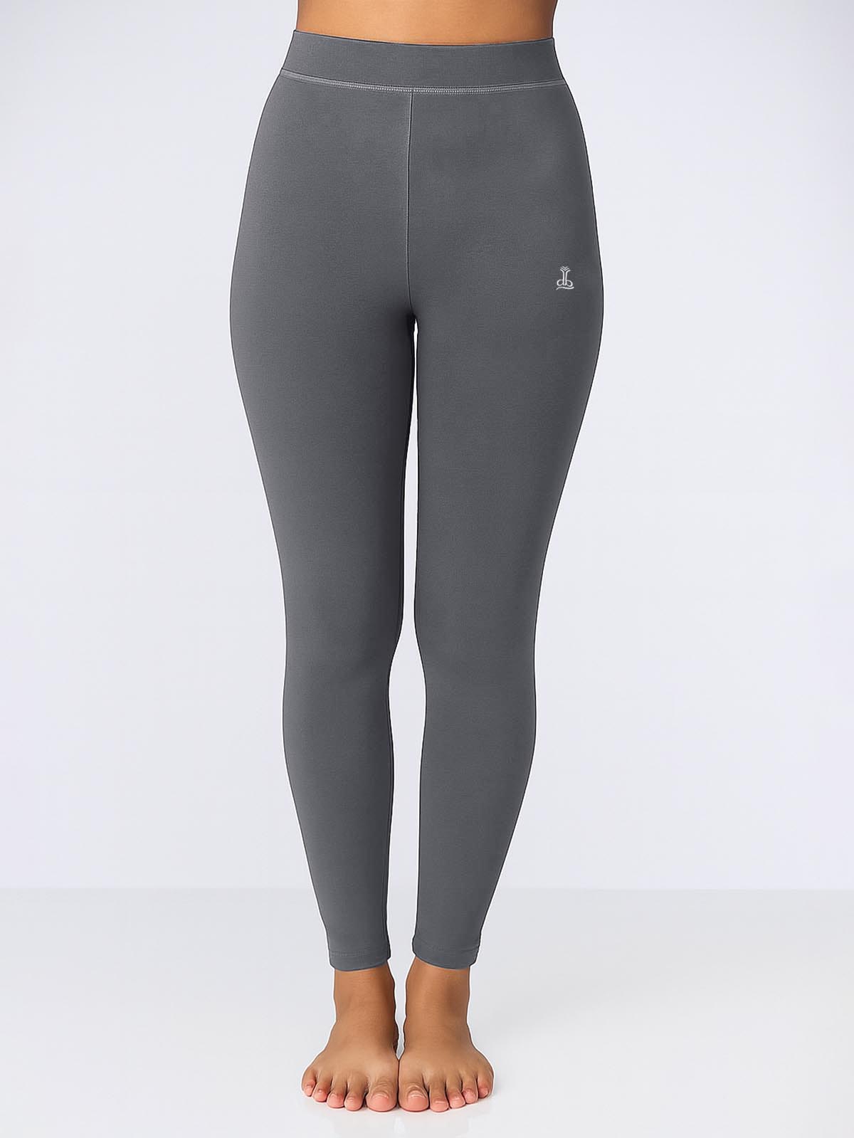 Ladies Ankle Fit Steel Grey Leggings