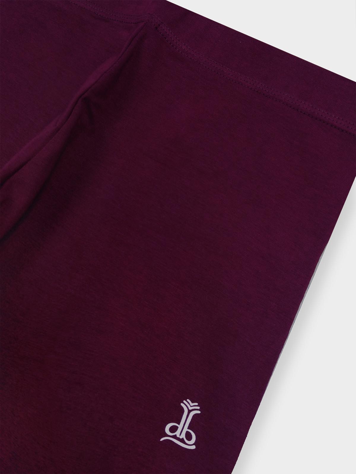 Ladies Ankle Fit Wine Leggings