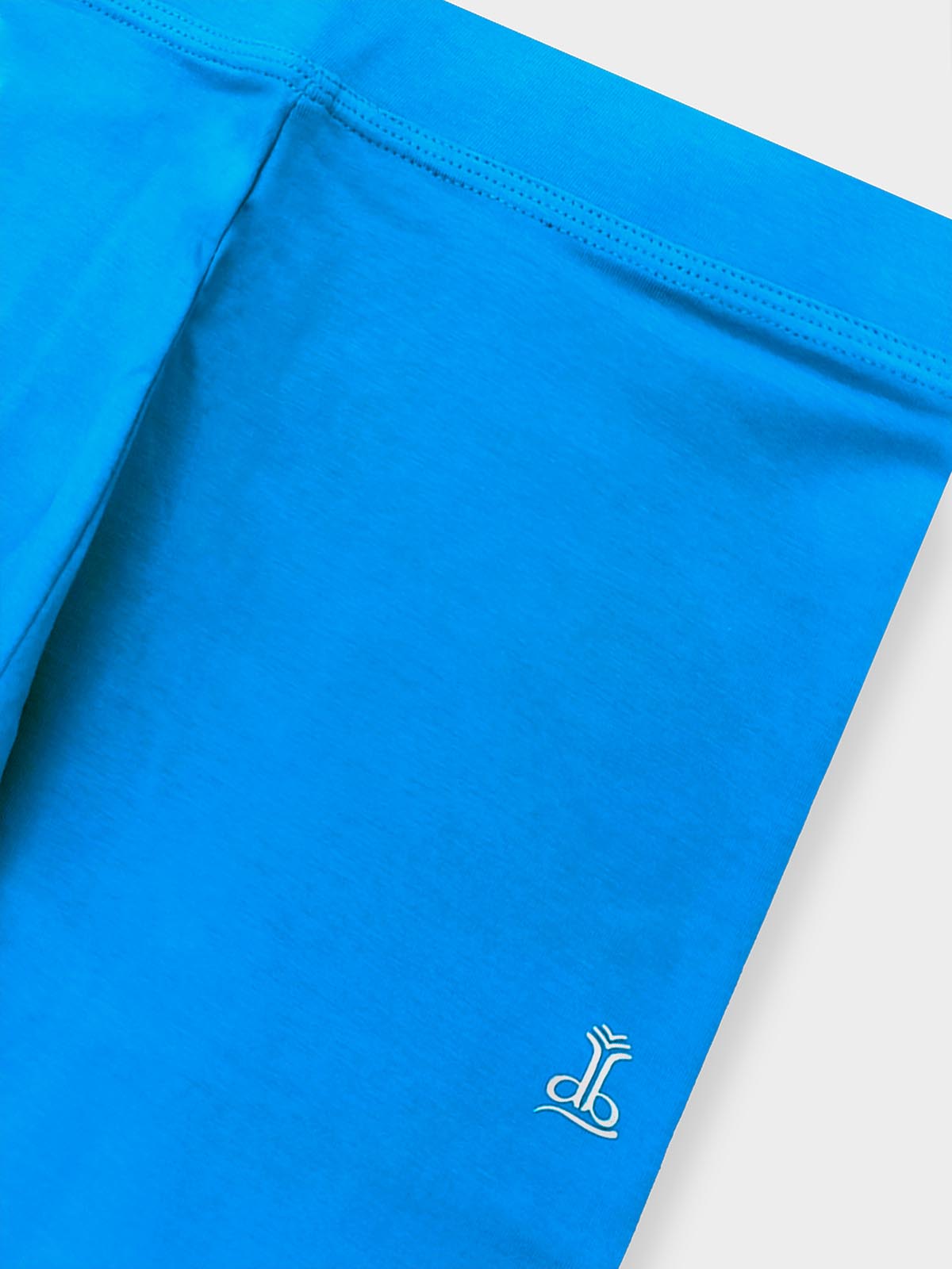 Ladies Ankle Fit Blue Leggings