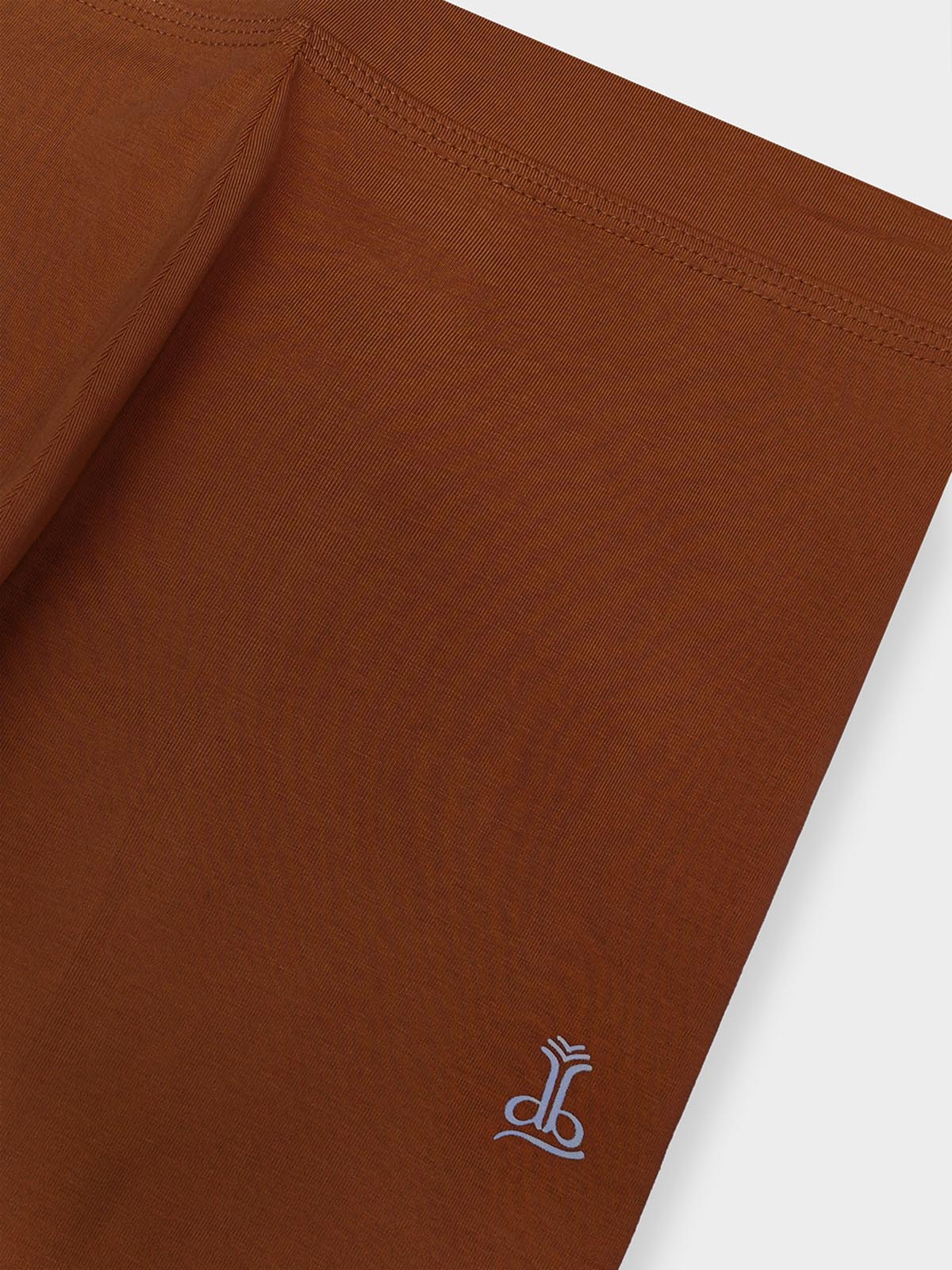 Ladies Ankle Fit Brown Leggings