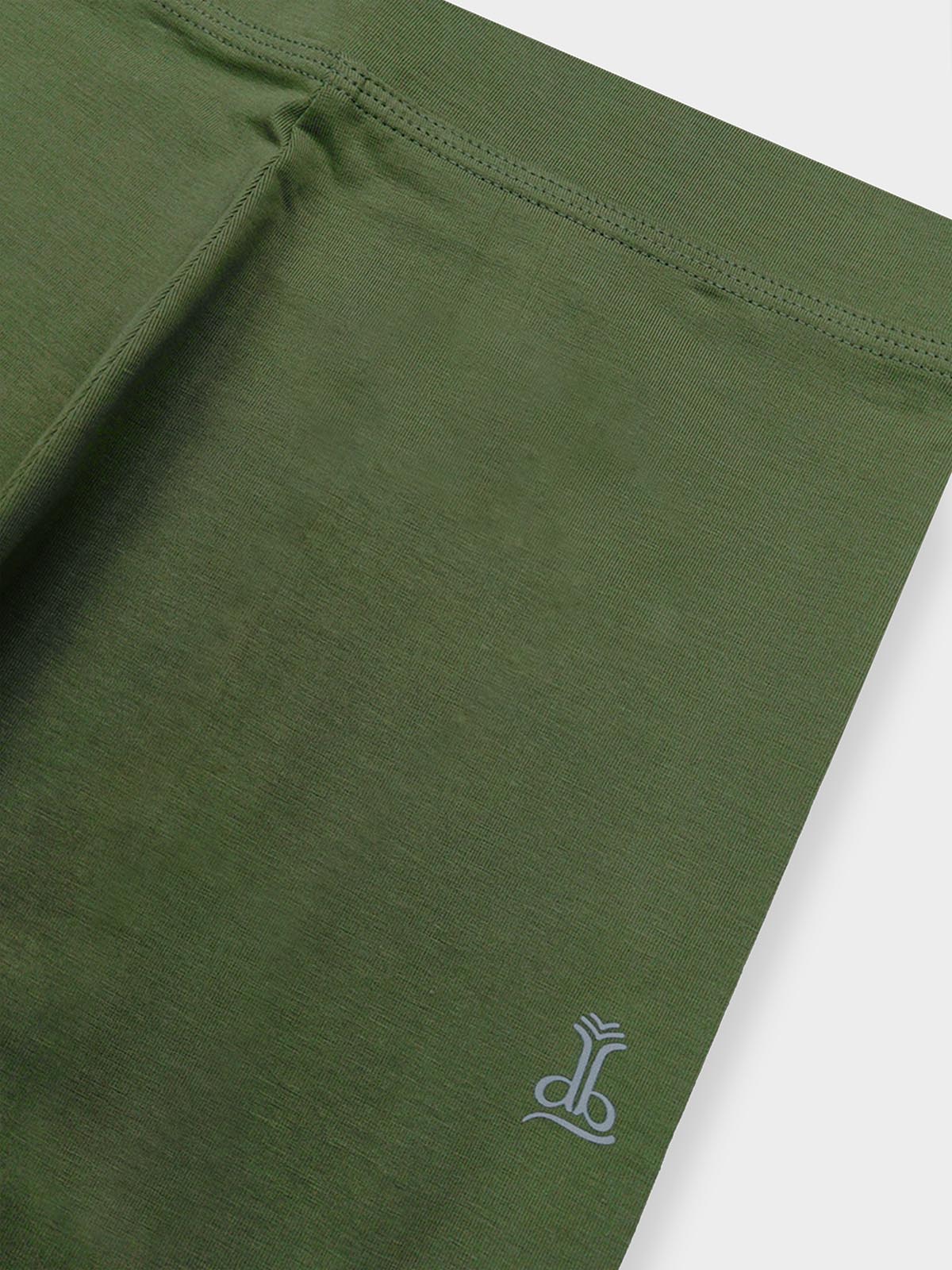 Ladies Ankle Fit Olive Green Leggings