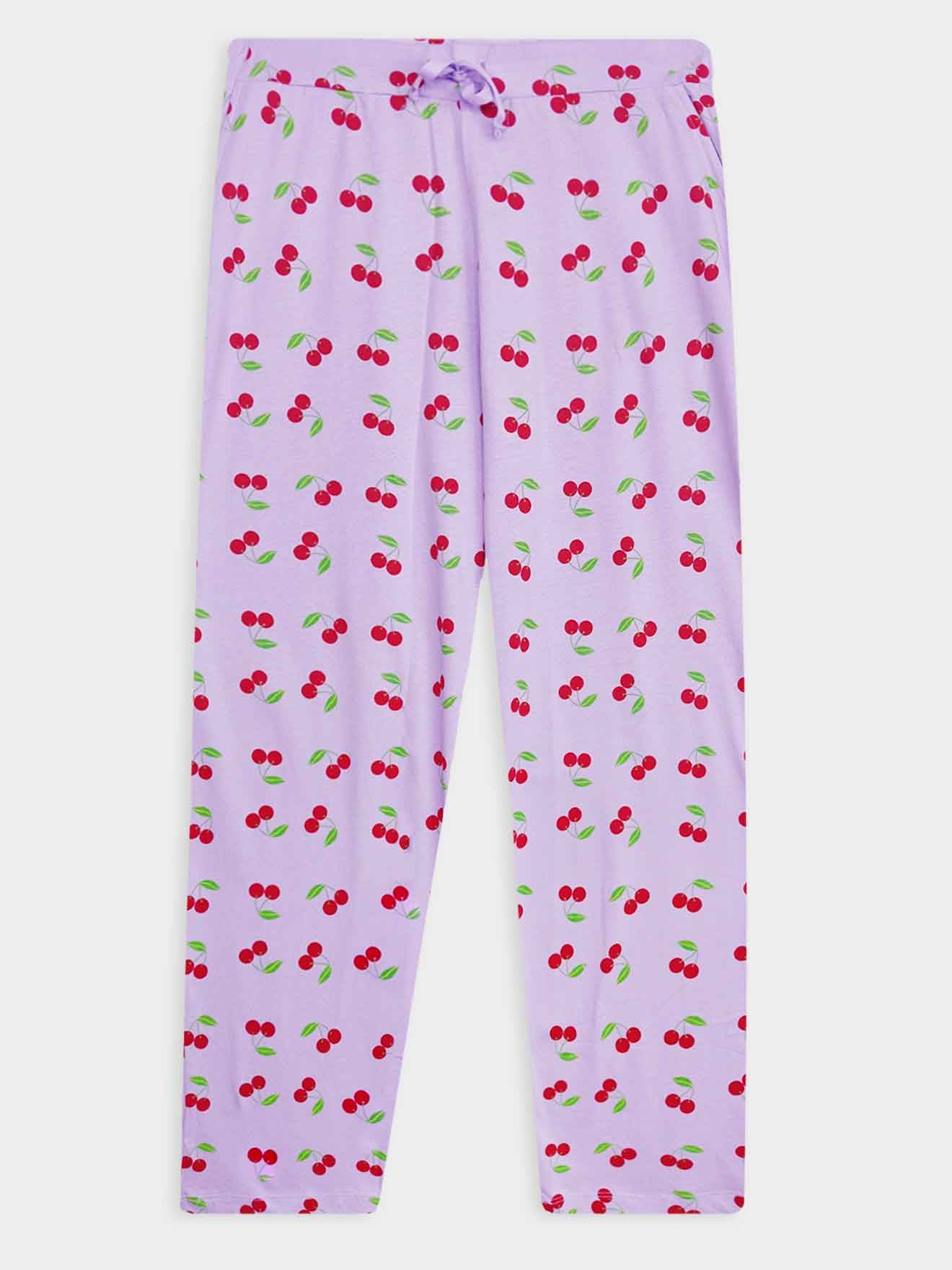 Ladies Printed Night Pant