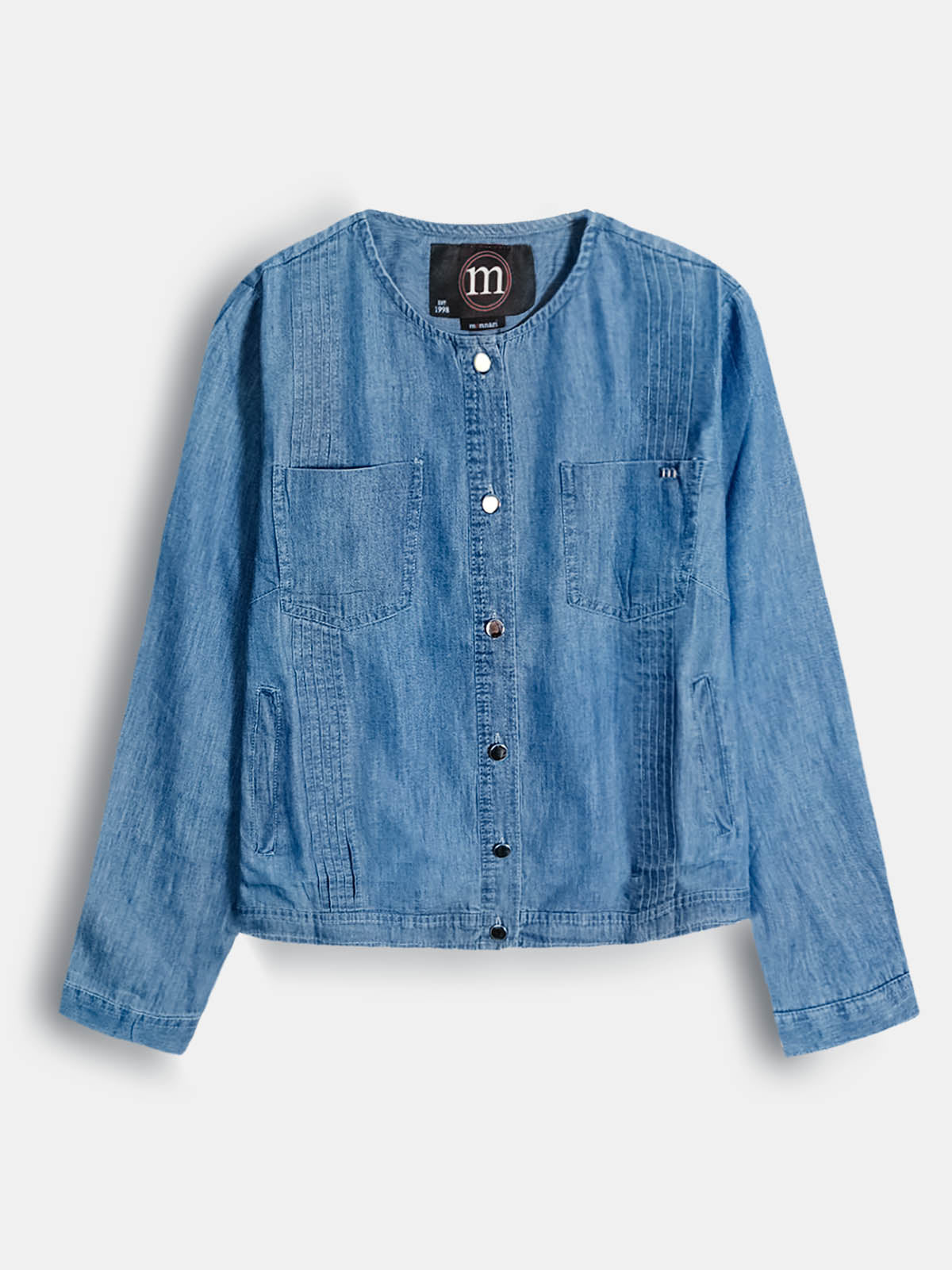 Ladies Long Sleeve Denim Top