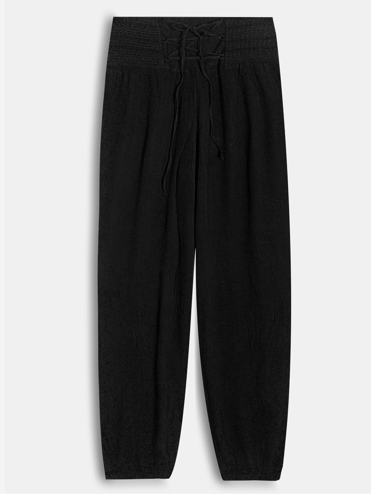 Ladies Crushed Balloon Leg Pant