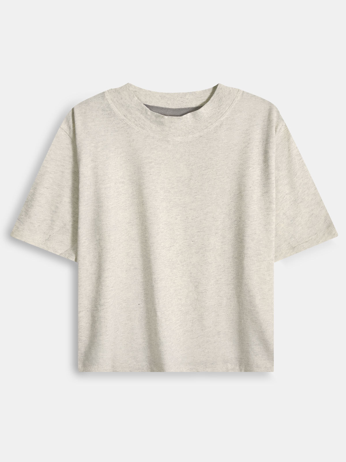 Ladies Boxy Fit T-Shirt Ecru