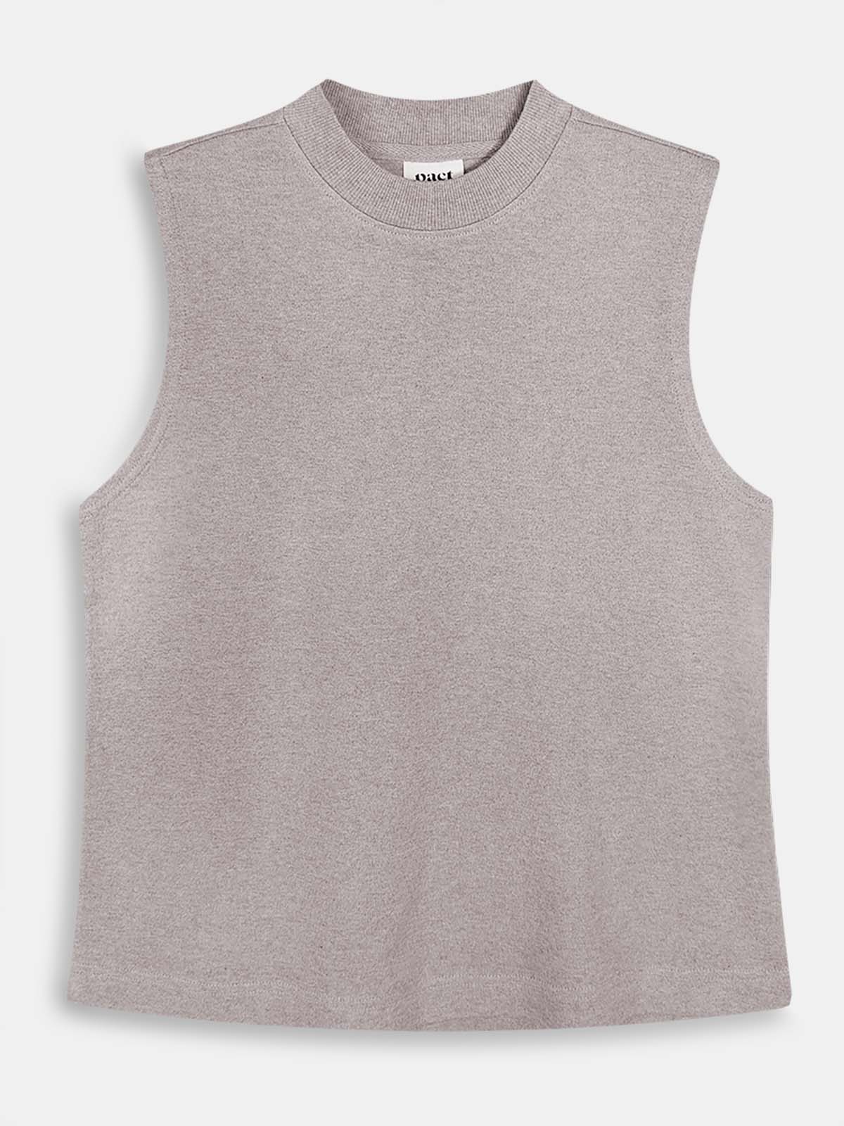 Ladies Sleeveless Maroon Top