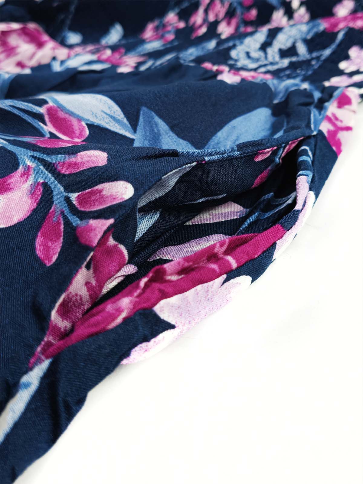 Ladies Flower AOP Dungaree