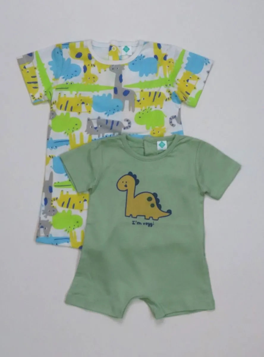 Baby Girls Printed Playsuits