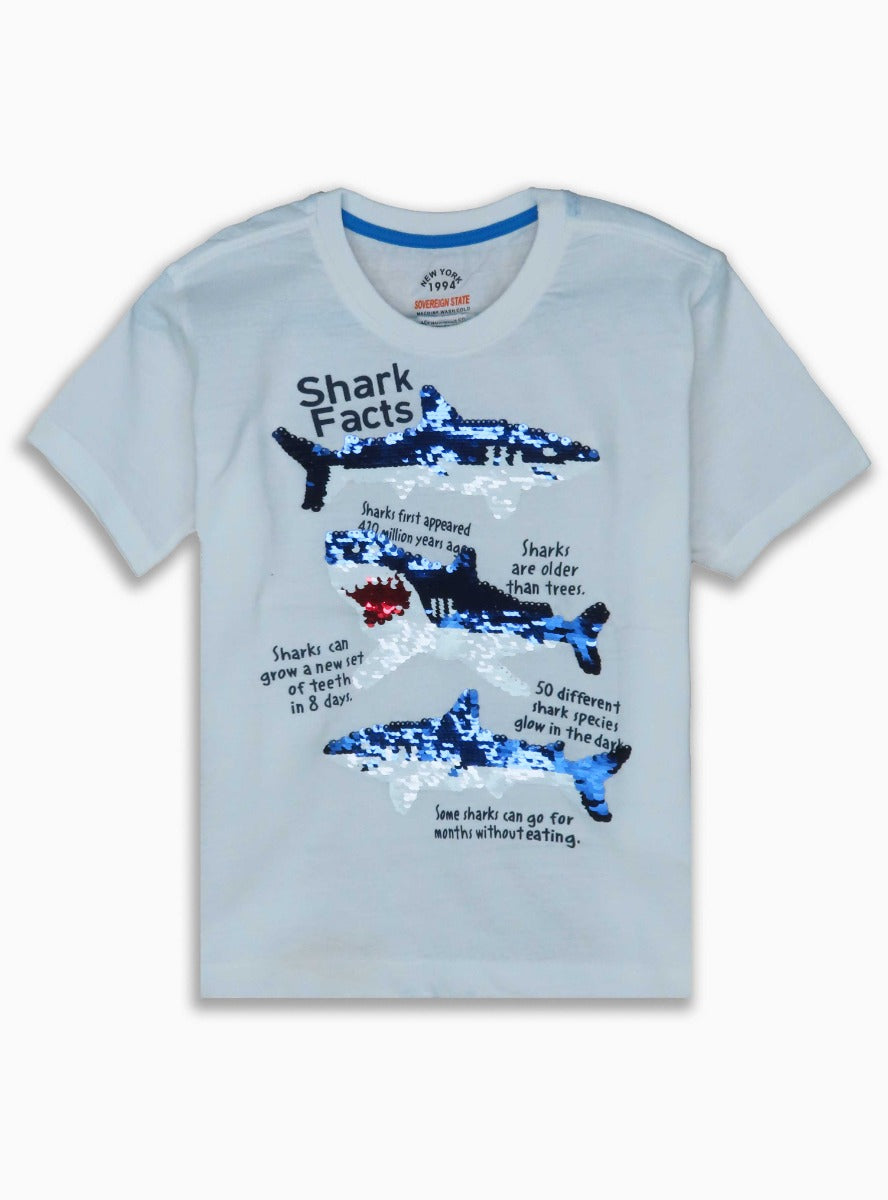 Boys Flippy Sequin T Shirts