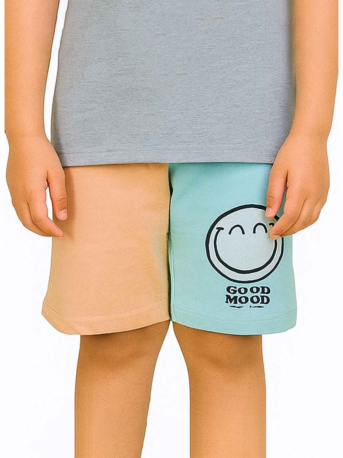 Boys French Terry Cut n Sew Shorts