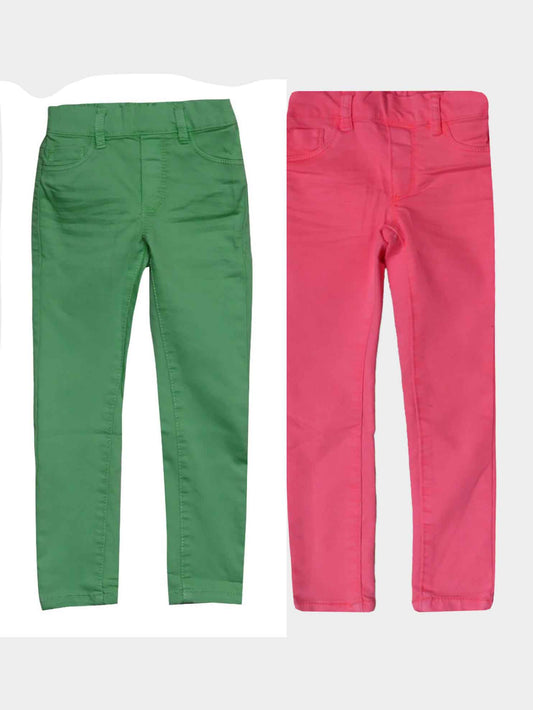 Girls Cotton Twill Pants