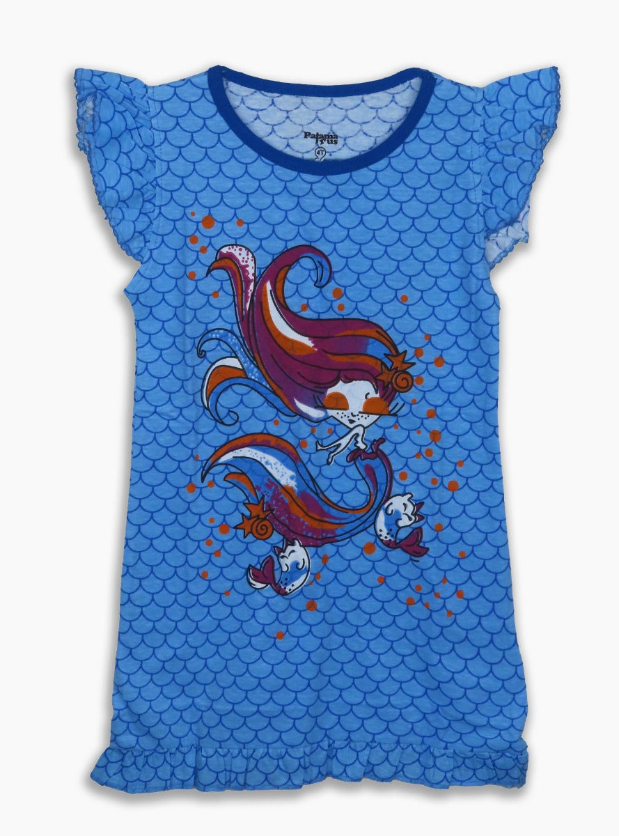Girls Printed Short Nighty