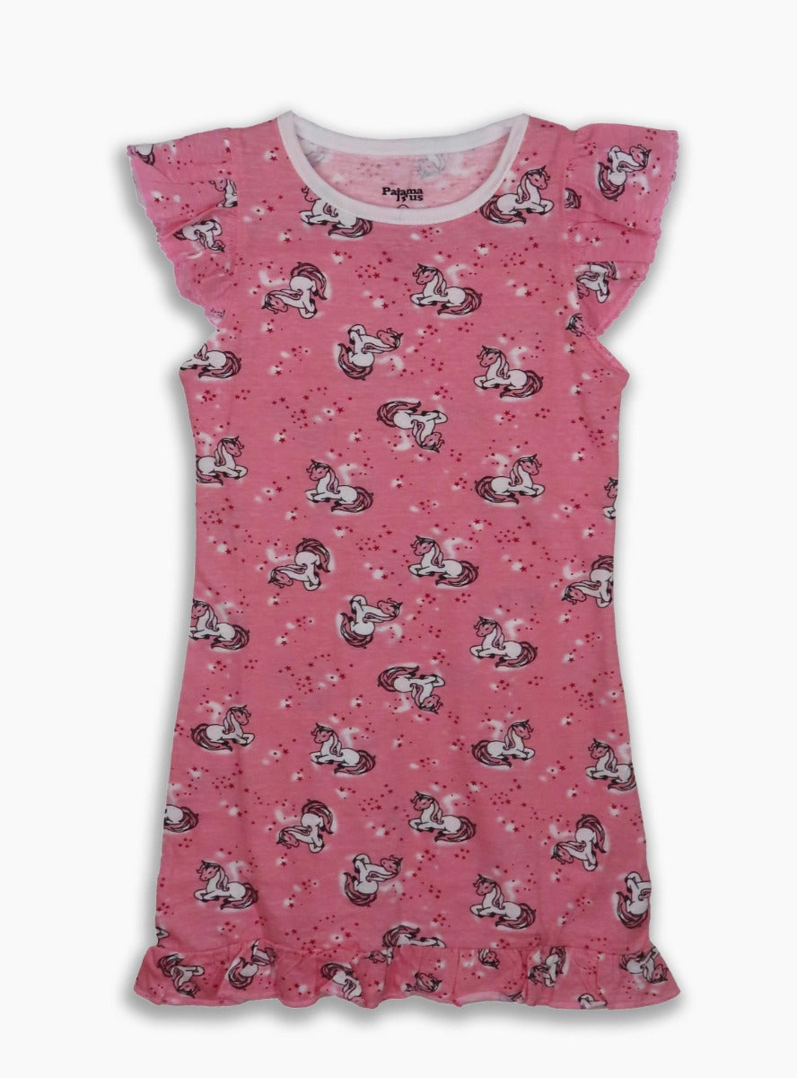 Girls Printed Short Nighty