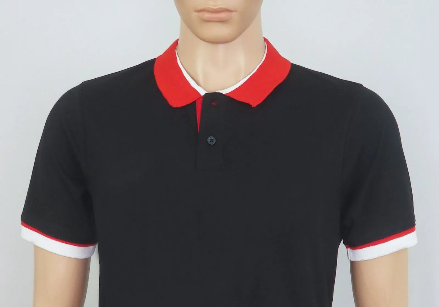 Mens Solid Polo T Shirt