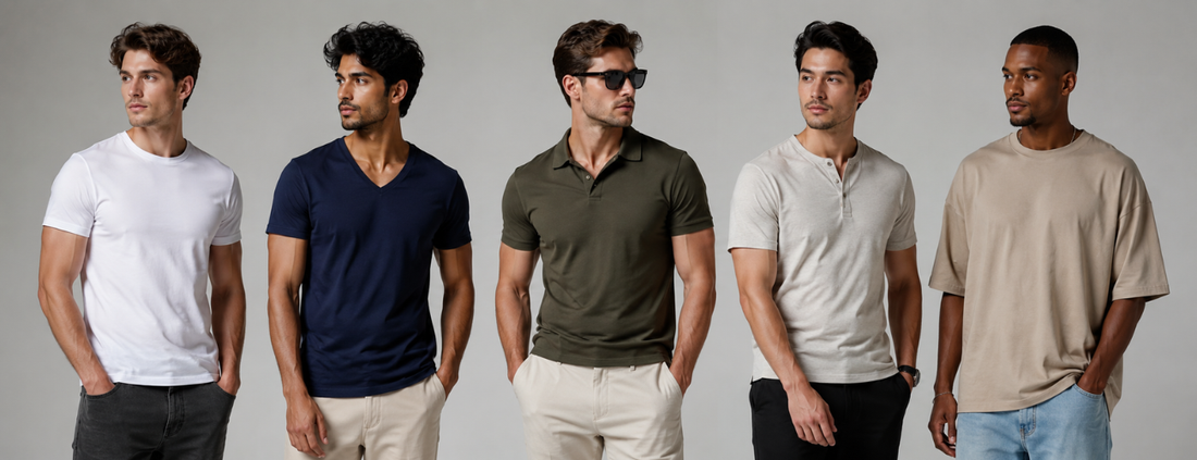 Men's T Shirt Styles: 5 Essential Styles Every Man Should Know