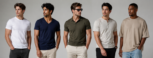 Men's T Shirt Styles: 5 Essential Styles Every Man Should Know