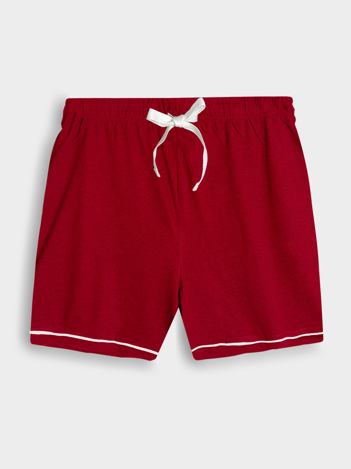 Ladies Sleepwear 3 Pc Set Red