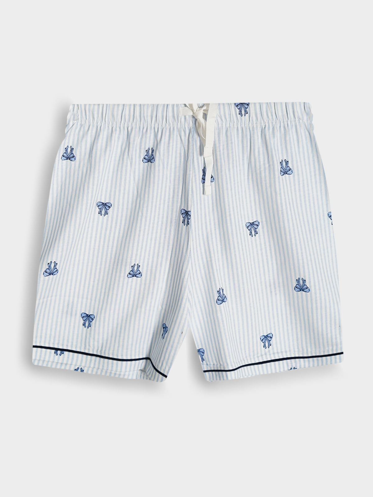 Ladies Sleepwear 3 Pc Set Striped