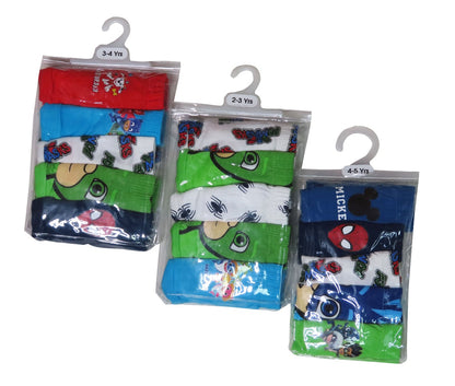 Boys 5 pcs pack Briefs